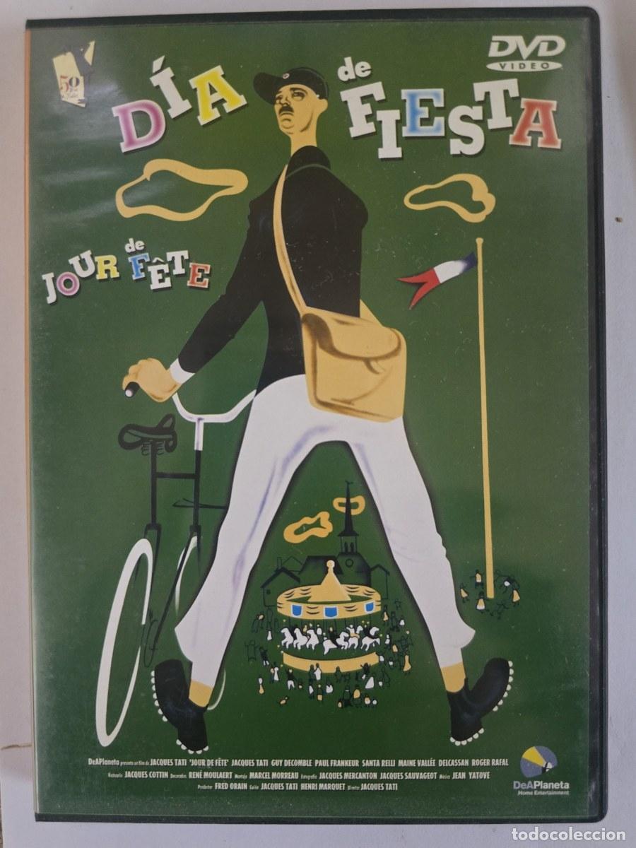 Cine: DVD D&iacute;a de Fiesta.Jacques Tati.Guy Decomble.Paul Frankeur