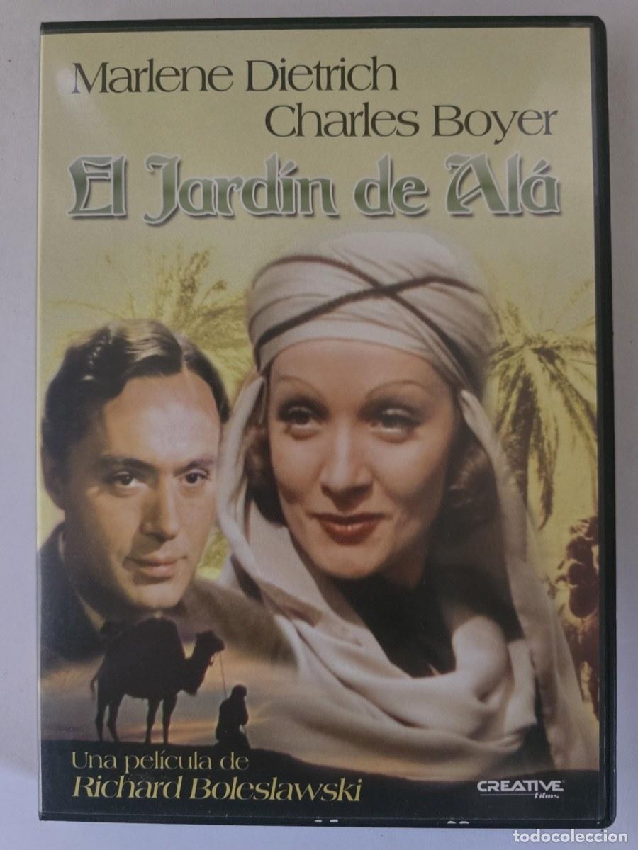 Cine: DVD El Jard&iacute;n de Al&aacute;.Marlene Dietrich.Charles Boyer