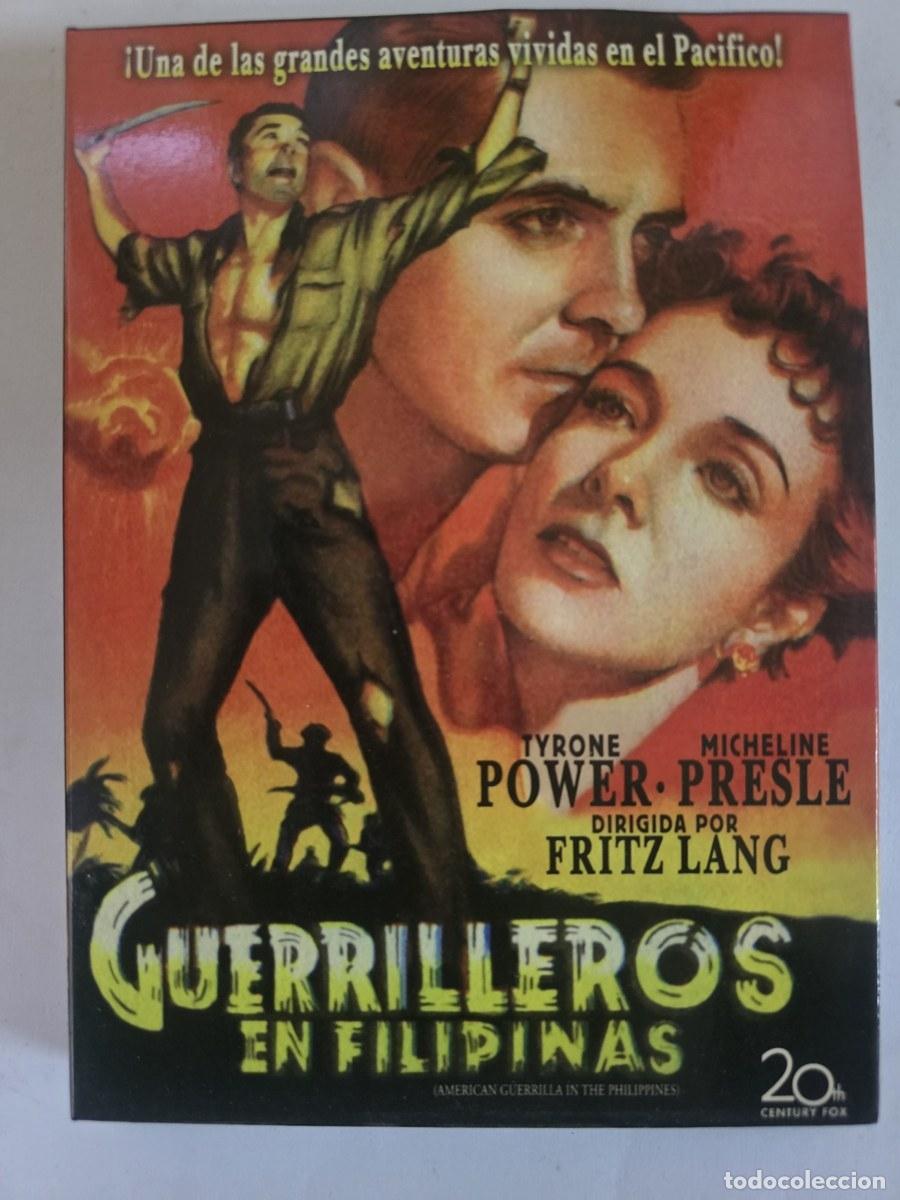Cine: DVD Guerrilleros en Filipinas.Tyrone Power.Micheline Presle