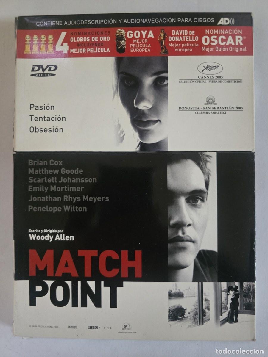 Cine: DVD Match Point.Scarlett Johansson.Jonathan Rhys Meyers