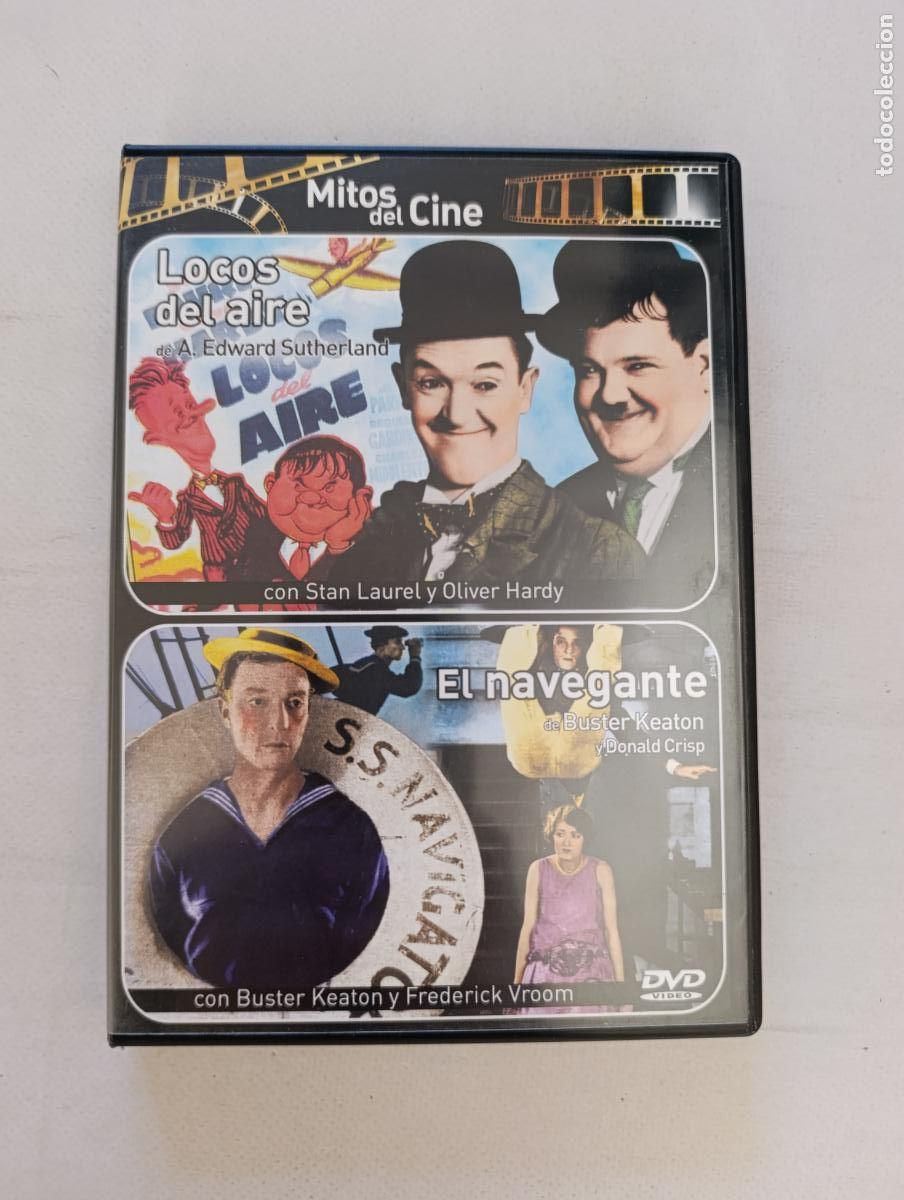 Cine: DVD LOCOS DEL AIRE / EL NAVEGANTE (232)