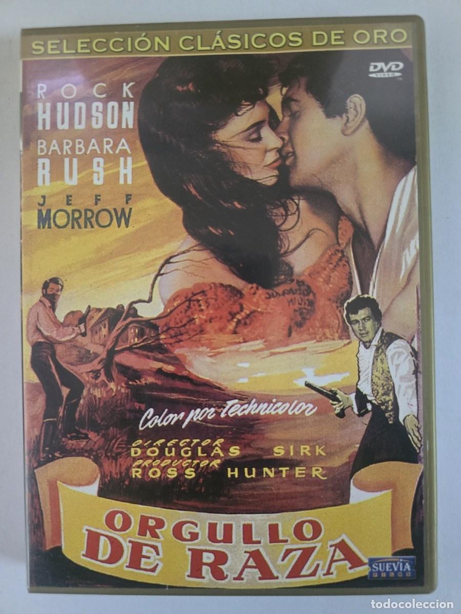 Cine: DVD Orgullo de Raza.Rock Hudson.Barbara Rush.Jeff Morrow