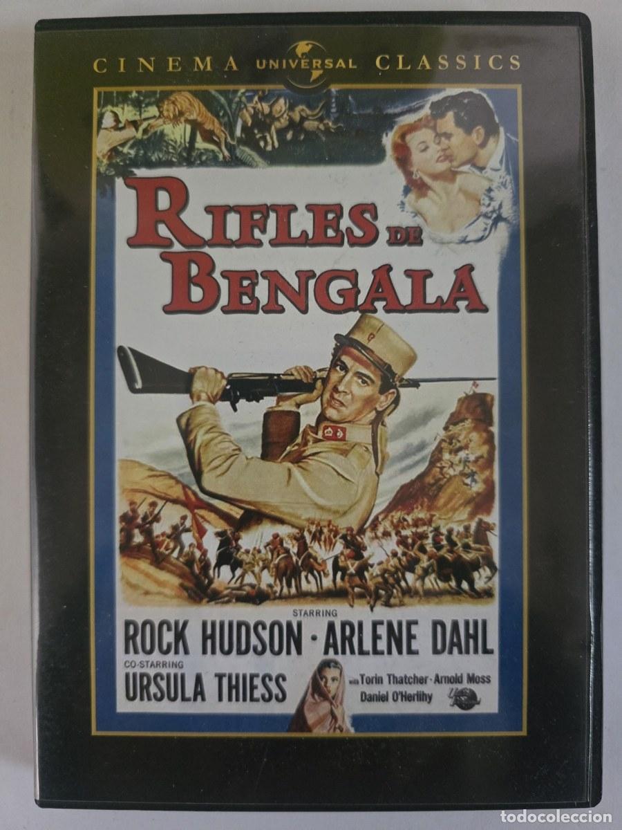 Cine: DVD Rifles de Bengala.Rock Hudson.Arlene Dahl.Ursula Thiess