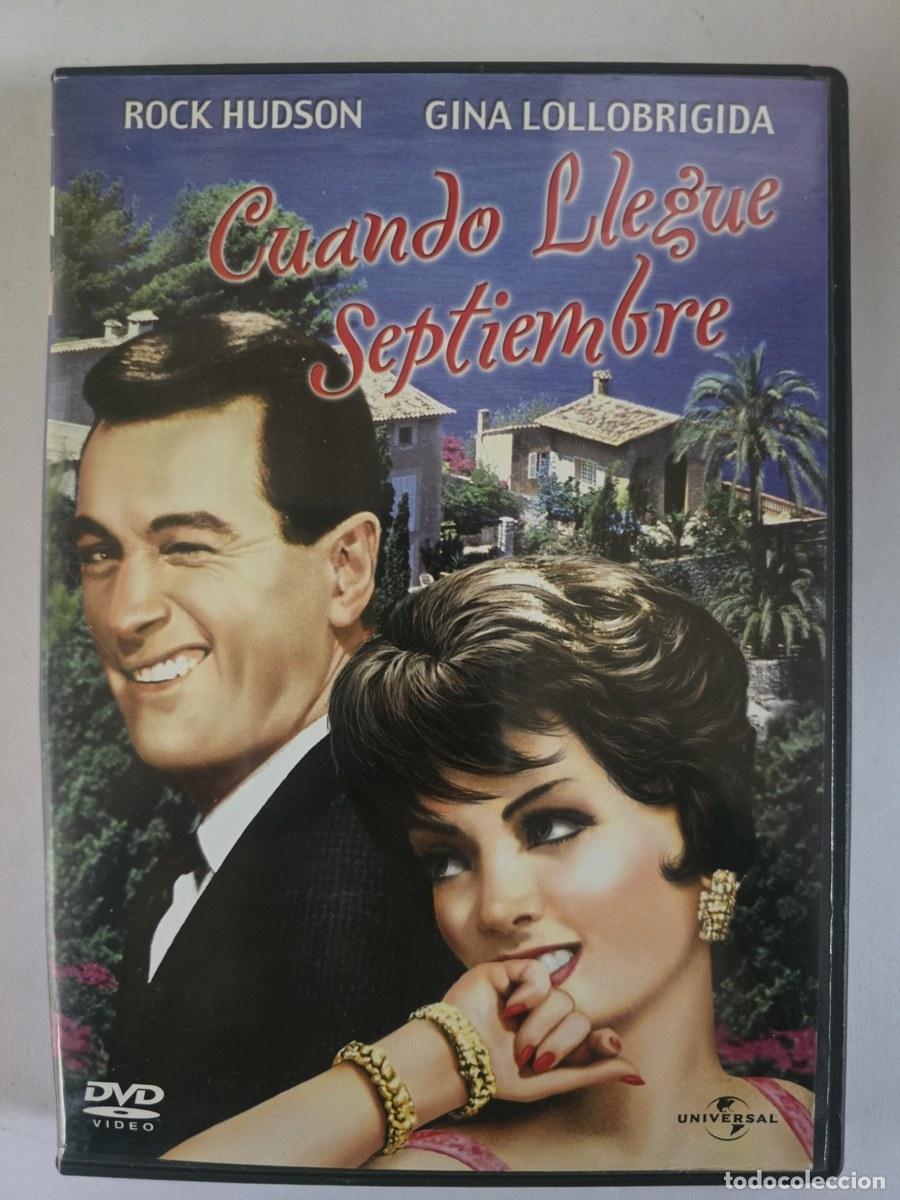 Cine: DVD Cuando Llegue Septiembre.Rock Hudson.Gina Lollobrigida