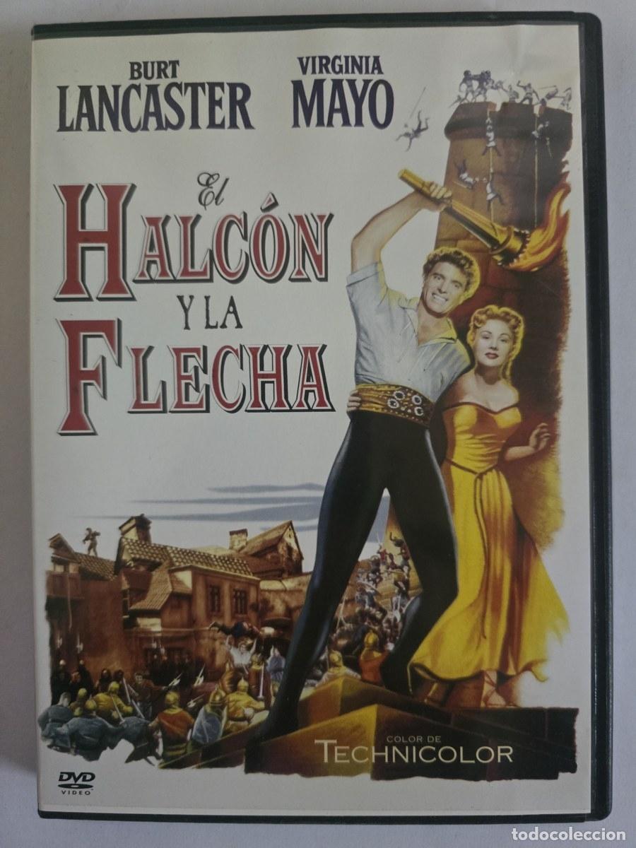 Cine: DVD El Halc&oacute;n y la Flecha.Burt Lancaster.Virginia Mayo