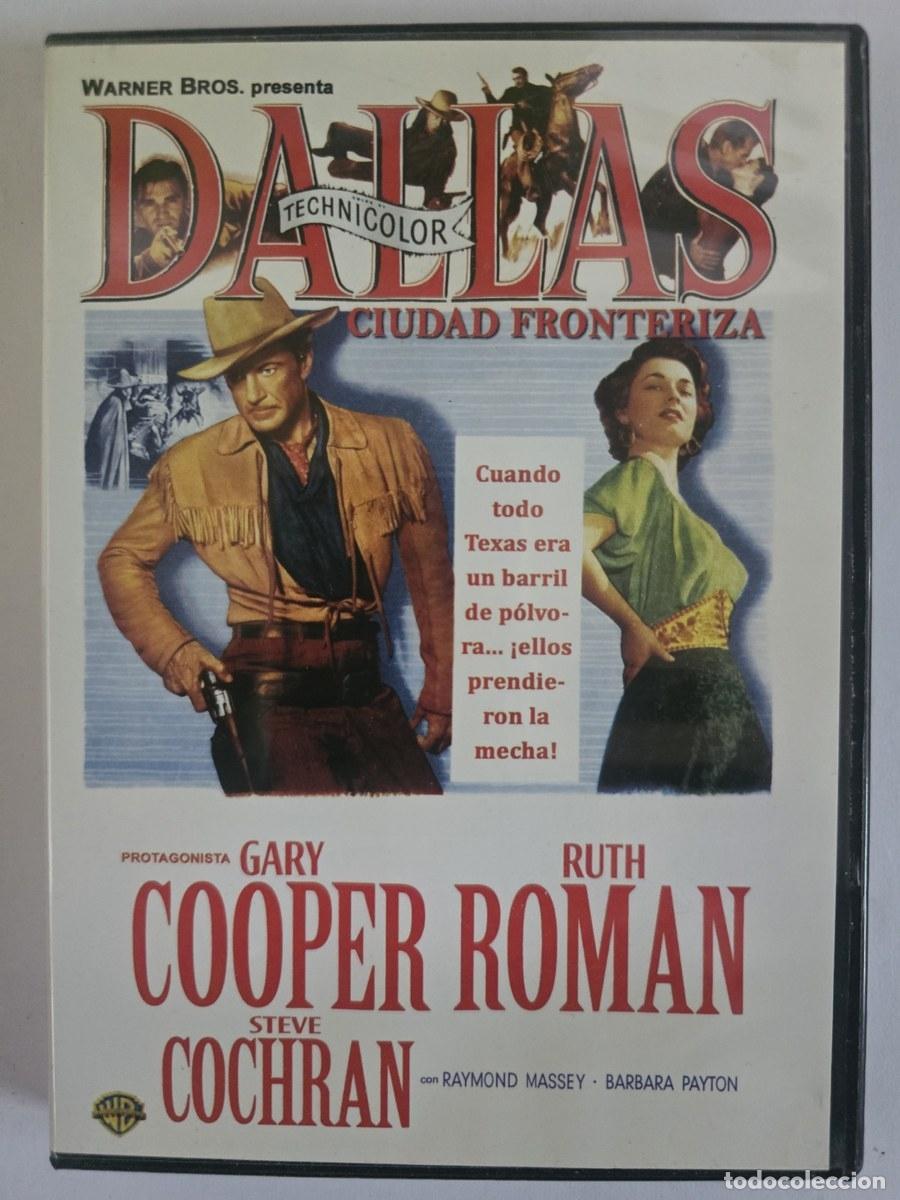 Cine: DVD Dallas Ciudad Fronteriza.Gary Cooper.Ruth Roman.Steve Cochran