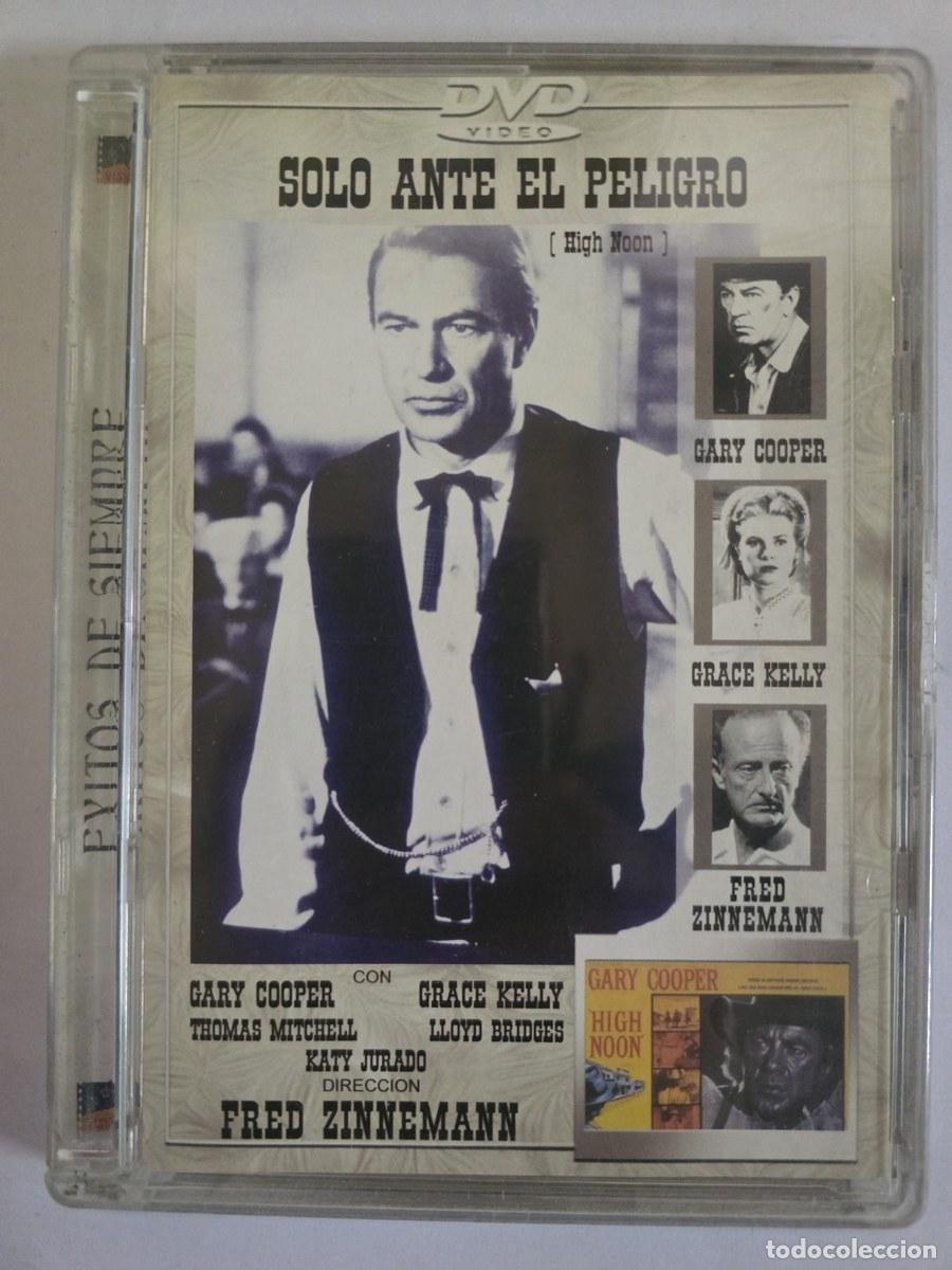 Cine: DVD Solo ante el Peligro.Gary Cooper.Grace Kelly.Thomas Mitchell.Lloyd Bridges.Katy Jurado