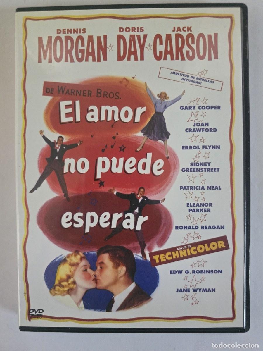 Cine: DVD El Amor No Puede Esperar.Dennis Morgan.Doris Day.Jack Carson