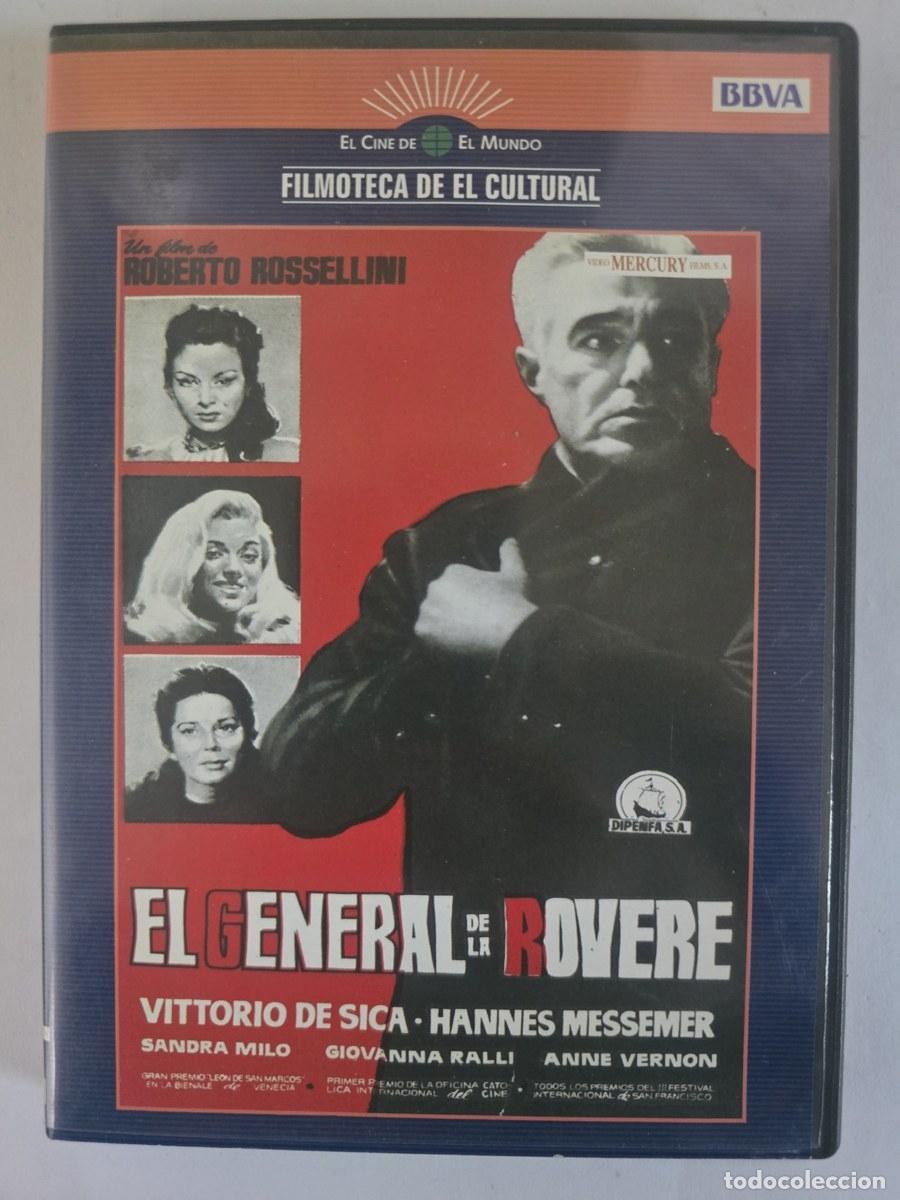 Cine: DVD El General de la Rovere.Vittorio De Sica.Hannes Messemer.Sandra Milo.Giovanna Ralli.Anne Vernon