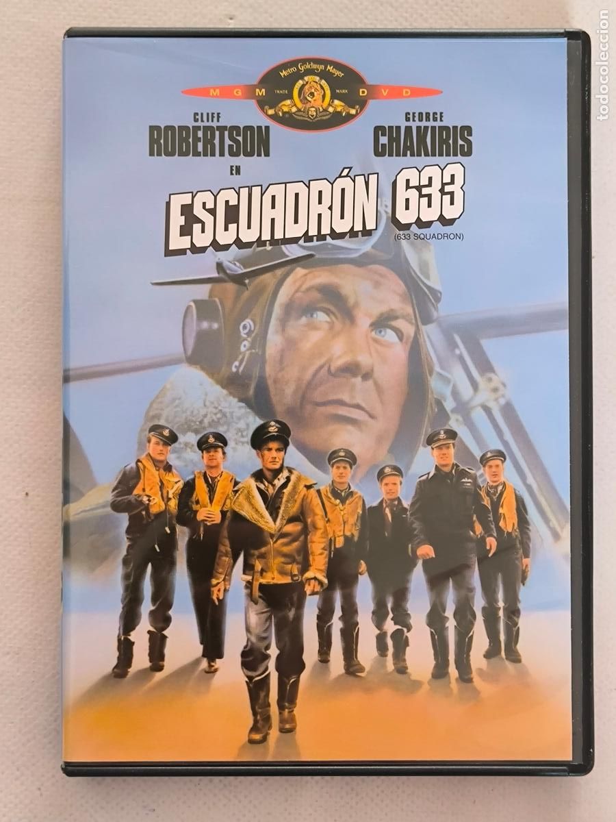 Cine: DVD ESCUADRON 633 - CLIFF ROBERTSON (233)