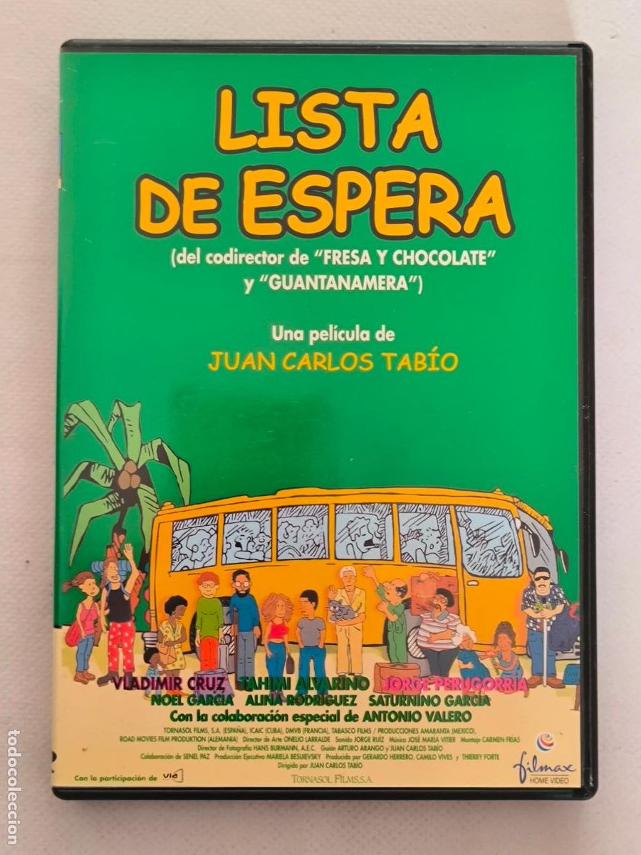 Cine: DVD LISTA DE ESPERA - JUAN CARLOS TABIO (233)