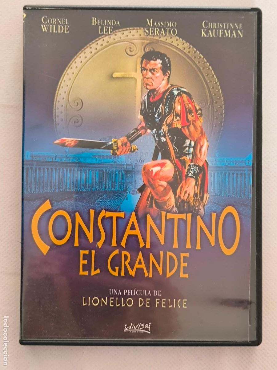 Cine: DVD CONSTANTINO EL GRANDE - LIONELLO DE FELICE (233)