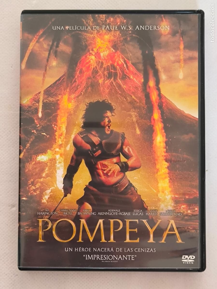 Cine: DVD POMPEYA - KIT HARINGTON (235w)