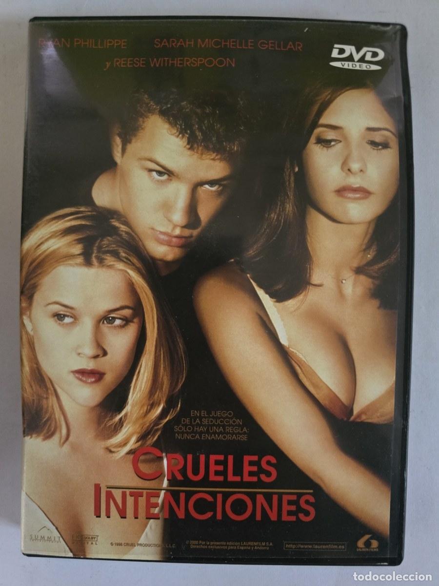 Cine: DVD Crueles Intenciones.Ryan Phillippe.Sarah Michelle Gellar.Reese Witherspoon