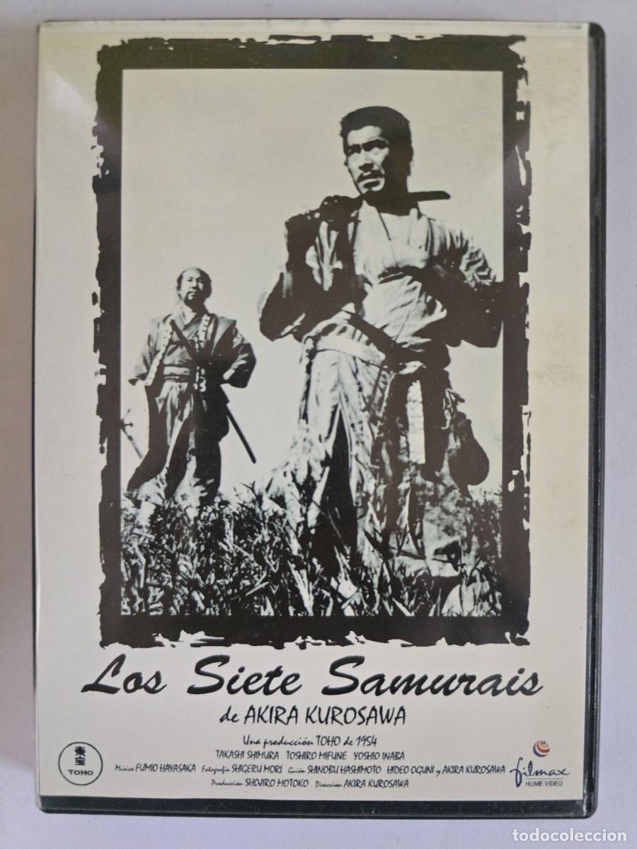 Cine: DVD Los Siete Samurais.Takashi Shimura.Toshiro Mifune.Filmax