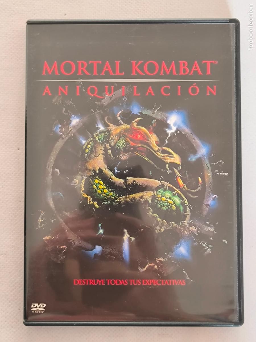 Cine: DVD MORTAL KOMBAT ANIQUILACION - JOHN R. LEONETTI (235)