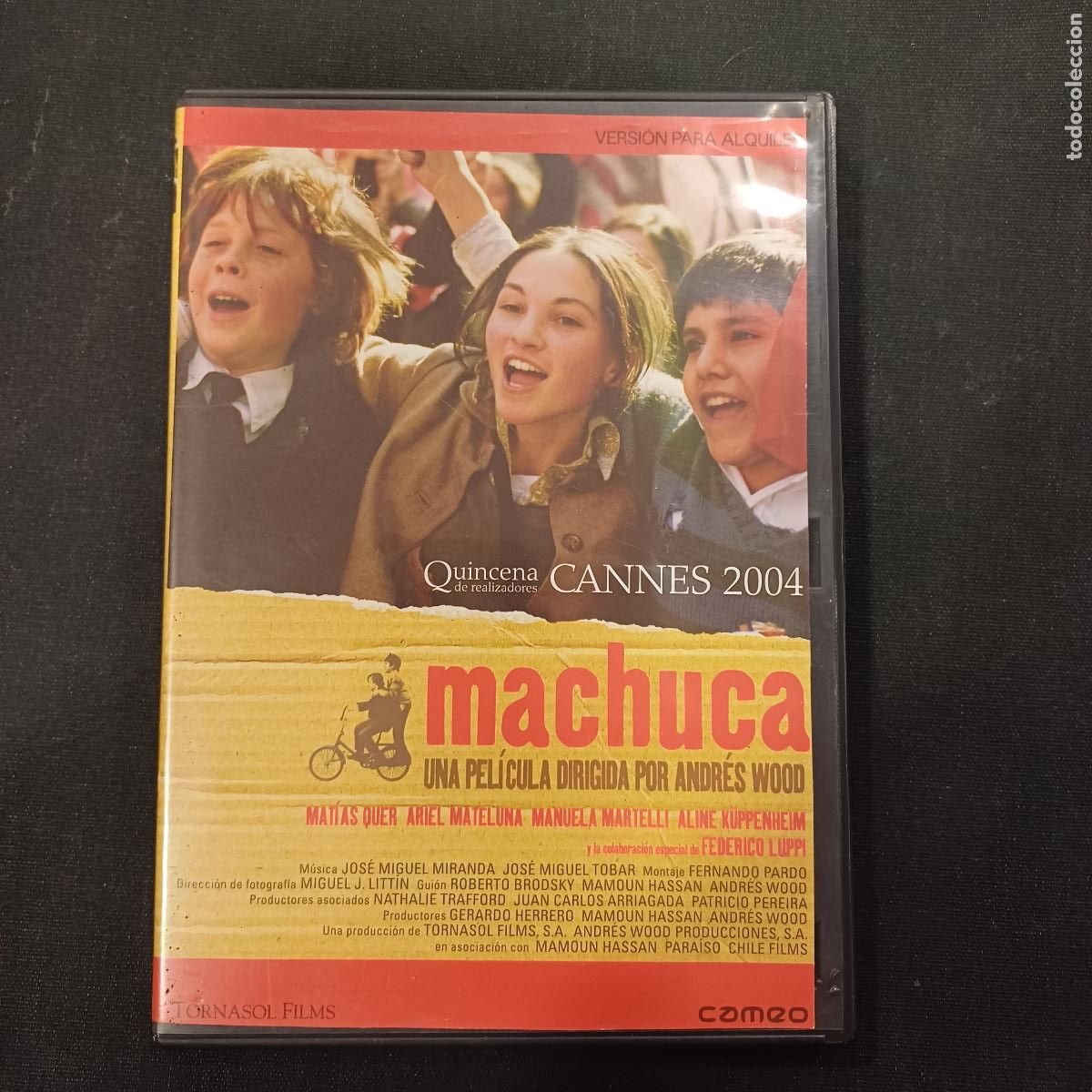 Cine: MACHUCA/ANDRES WOOD/DVD.