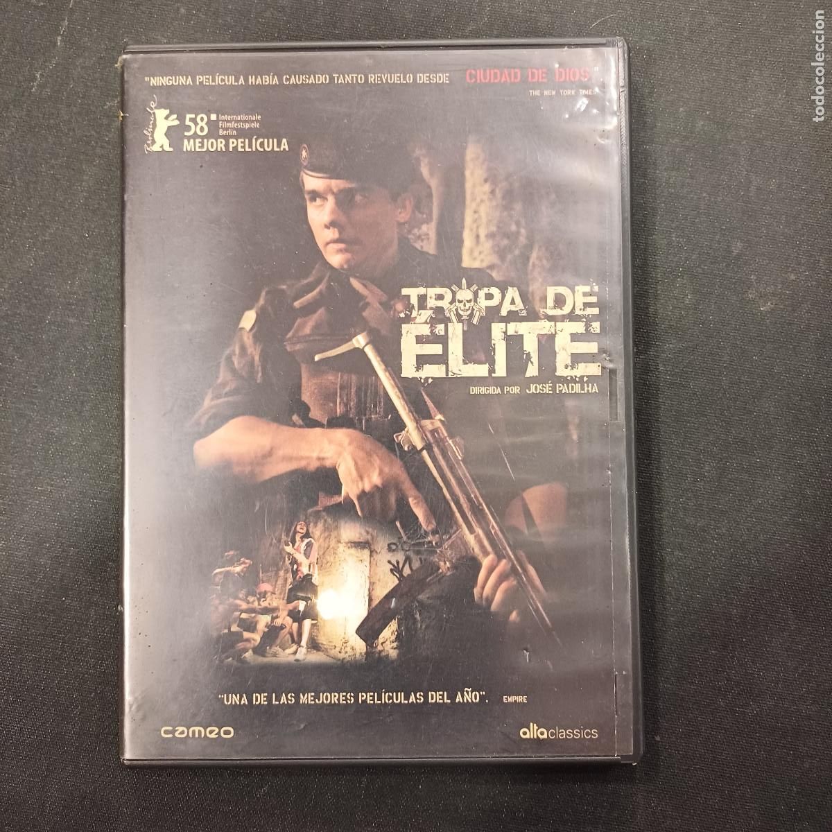 Cine: TROPA DE ELITE/JOSE PADILHA/DVD.