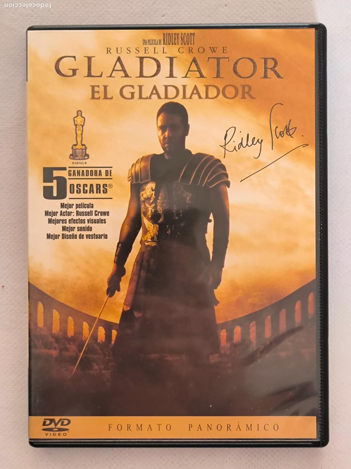 Cine: DVD GLADIATOR (EL GLADIADOR) - RIDLEY SCOTT (271)