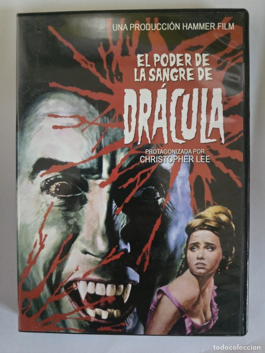 Cine: DVD El Poder de la Sangre de Dr&aacute;cula.Christopher Lee