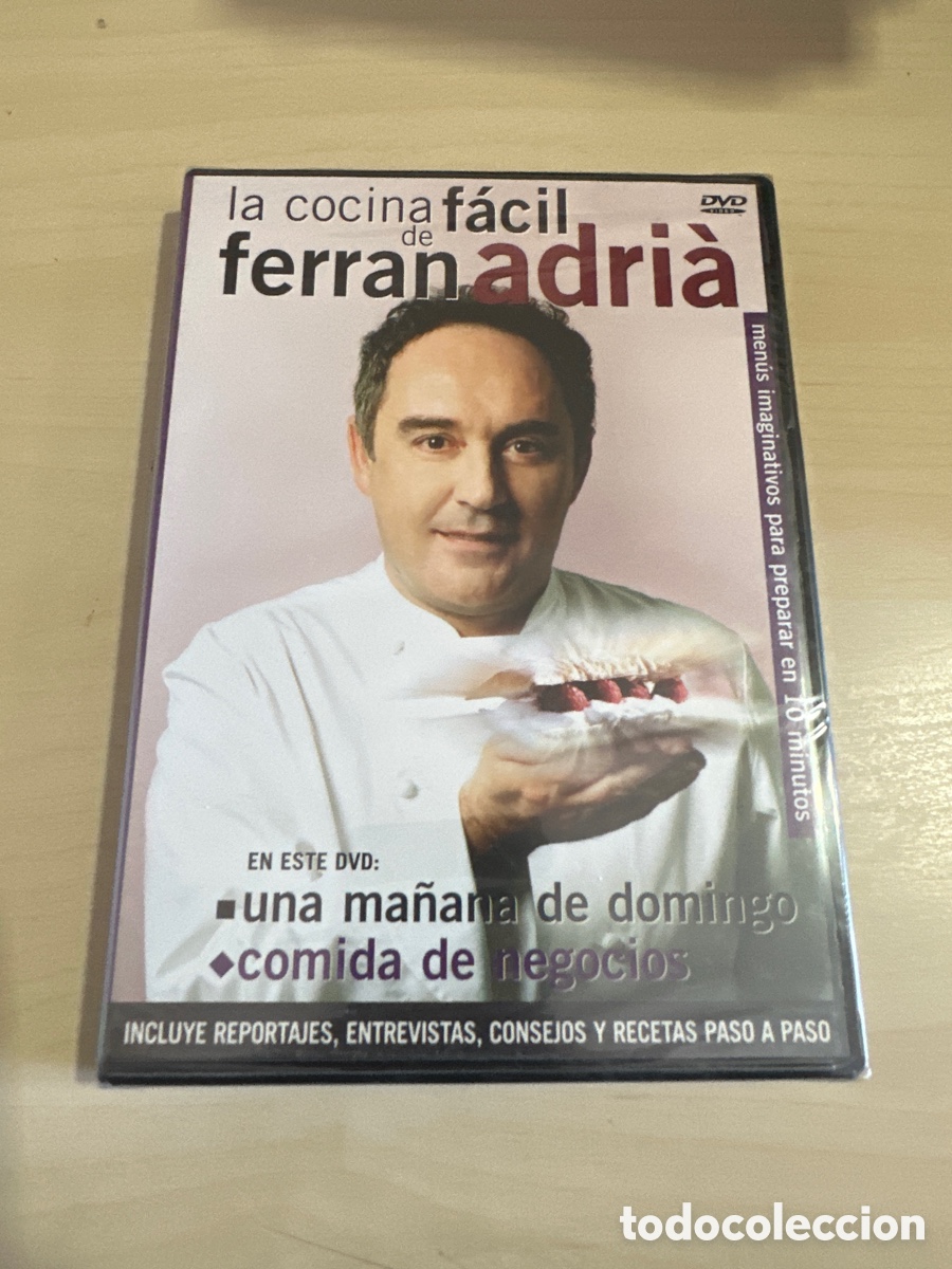 Cine: S179 la cocina f&aacute;cil de Ferran adria una ma&ntilde;ana de domingo comida de negocios dvd nuevo precintado