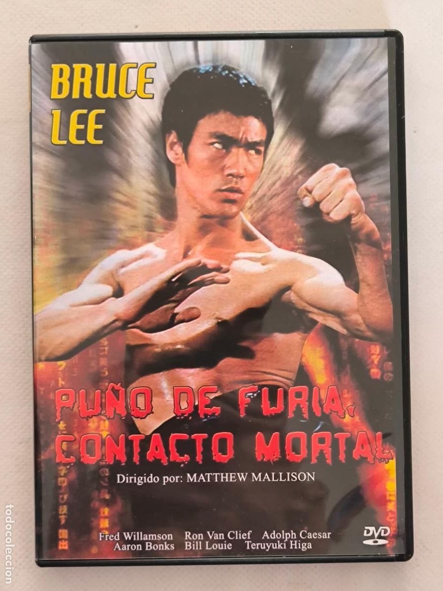 Cine: DVD PU&Ntilde;O DE FURIA, CONTACTO MORTAL - BRUCE LEE (276)