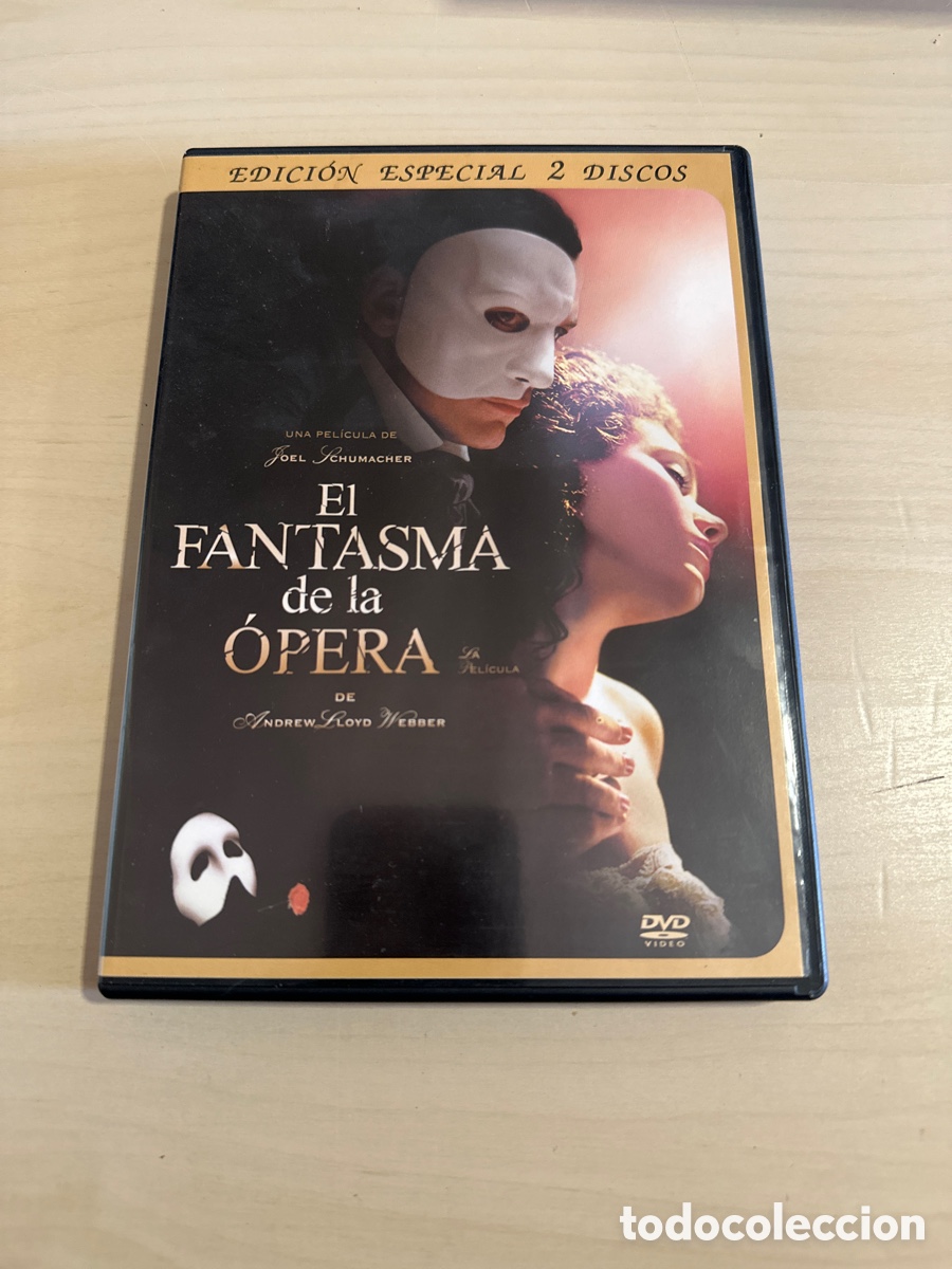 Cine: S178 el fantasma de la &oacute;pera dvd segunda mano