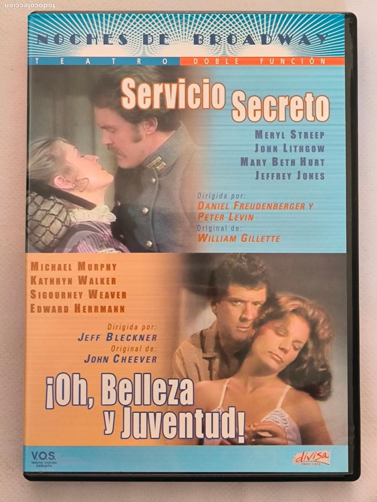 Cine: DVD SERVICIO SECRETO / &iexcl;OH, BELLEZA Y JUVENTUD! - 2 PELICULAS - V.O.S.E - SUBTITULOS EN ESPA&Ntilde;OL (288