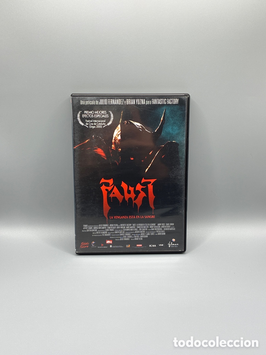 Cine: Faust La venganza est&aacute; en la sangre DVD