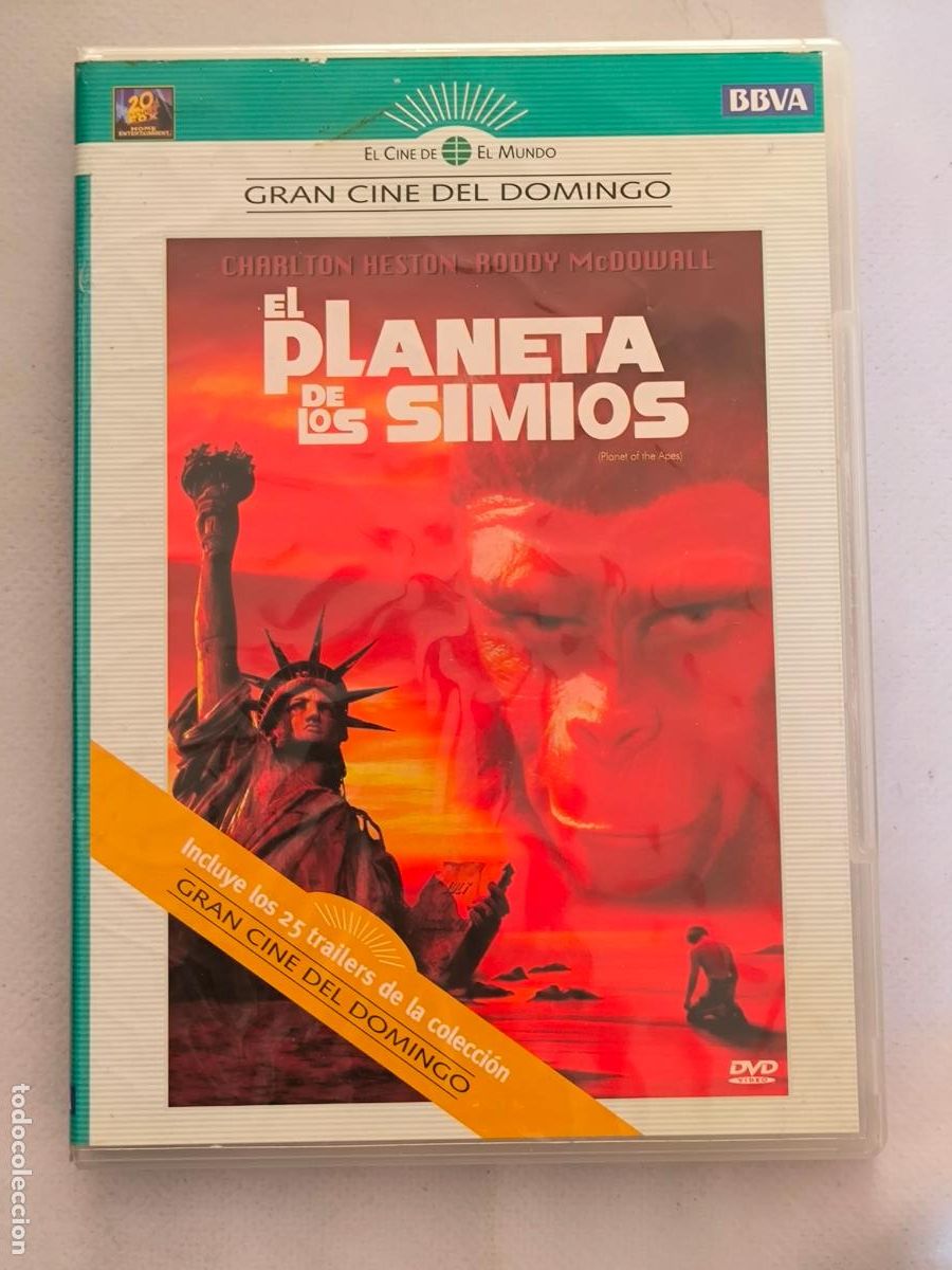 Cine: DVD EL PLANETA DE LOS SIMIOS - CHARLTON HESTON (288)
