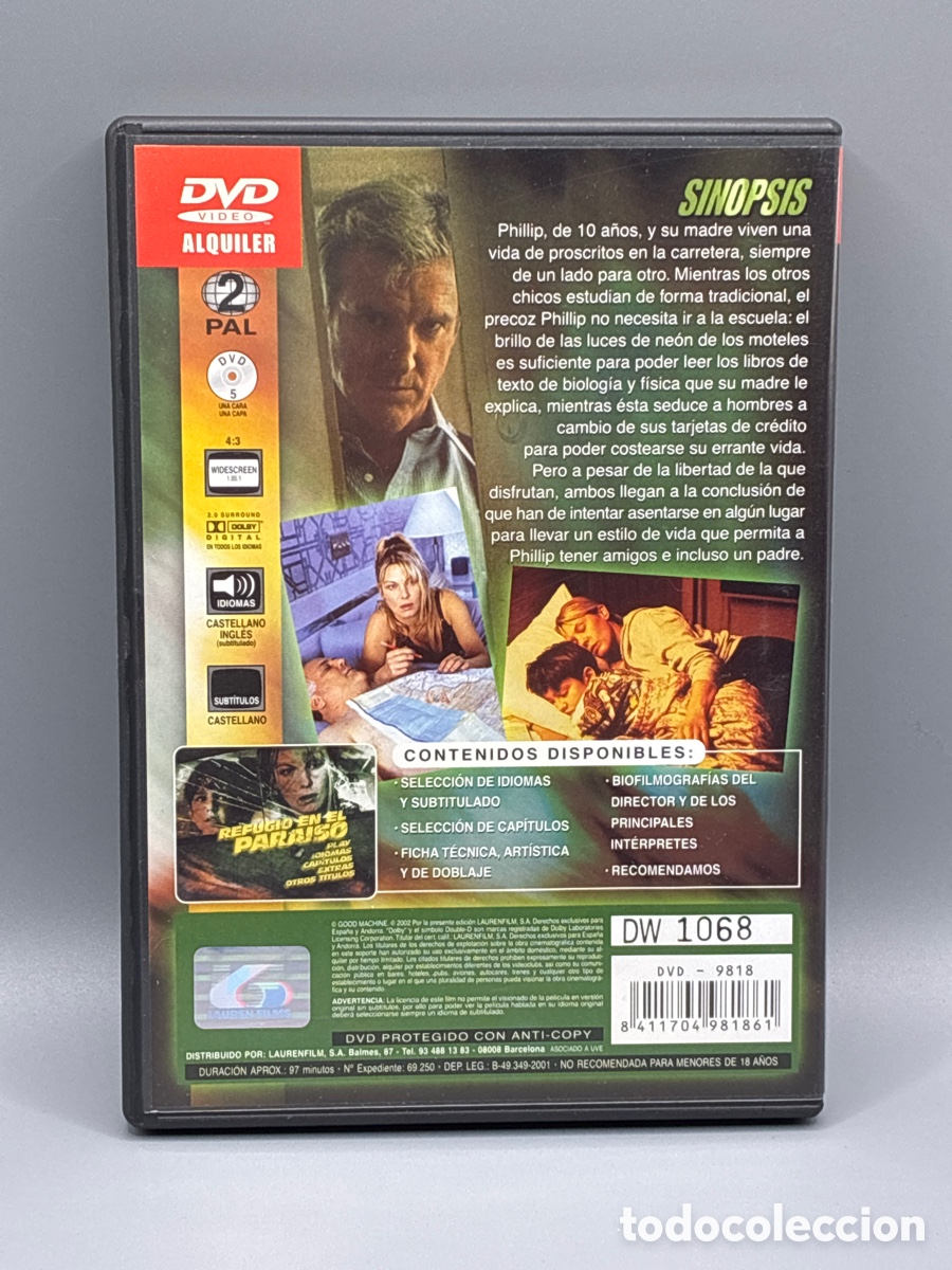Cine: Refugio en el para&iacute;so DVD - Foto 2