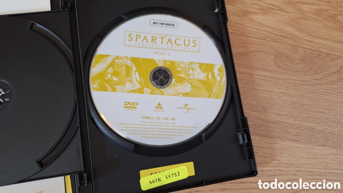 Cine: Espartaco DVD 2 Discos - Foto 4