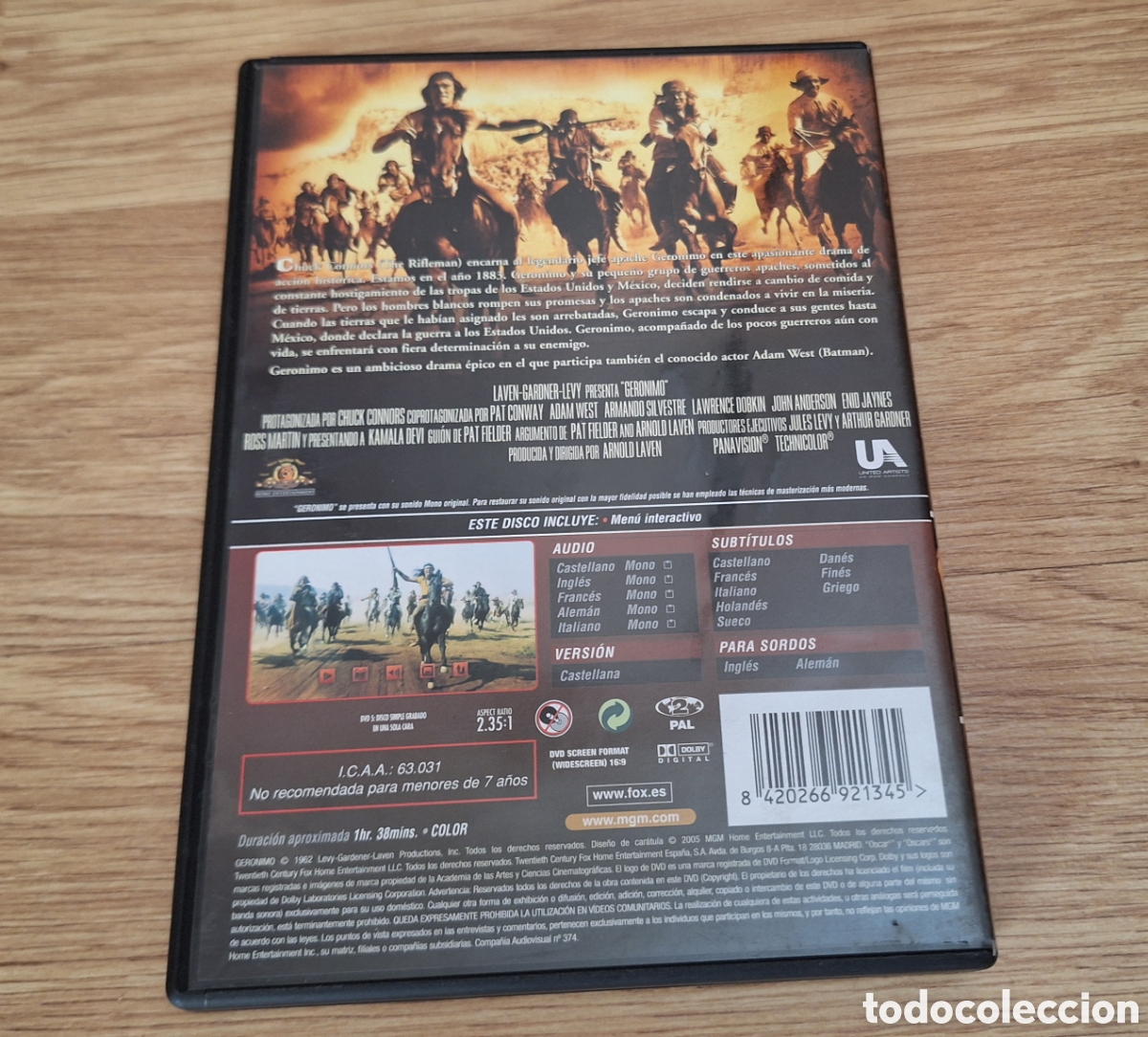 Cine: Geronimo DVD Descatalogada - Foto 2
