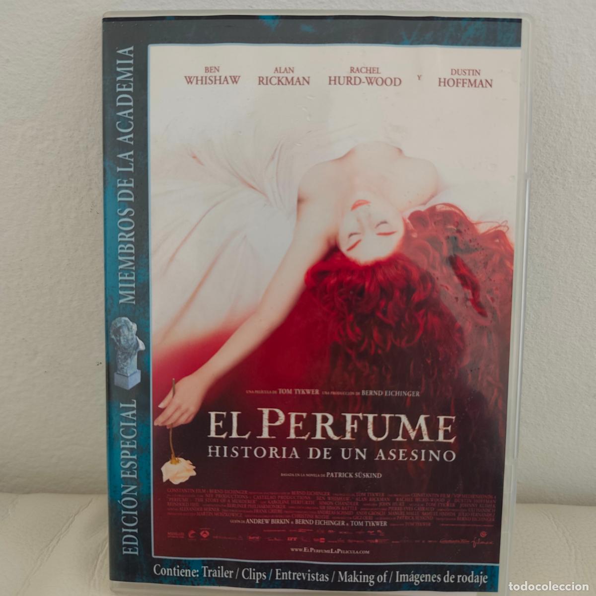 Cine: DVD El Perfume (2006) Edici&oacute;n Especial Miembros de la Academia de Cine + Carta Original Filmax - Pre