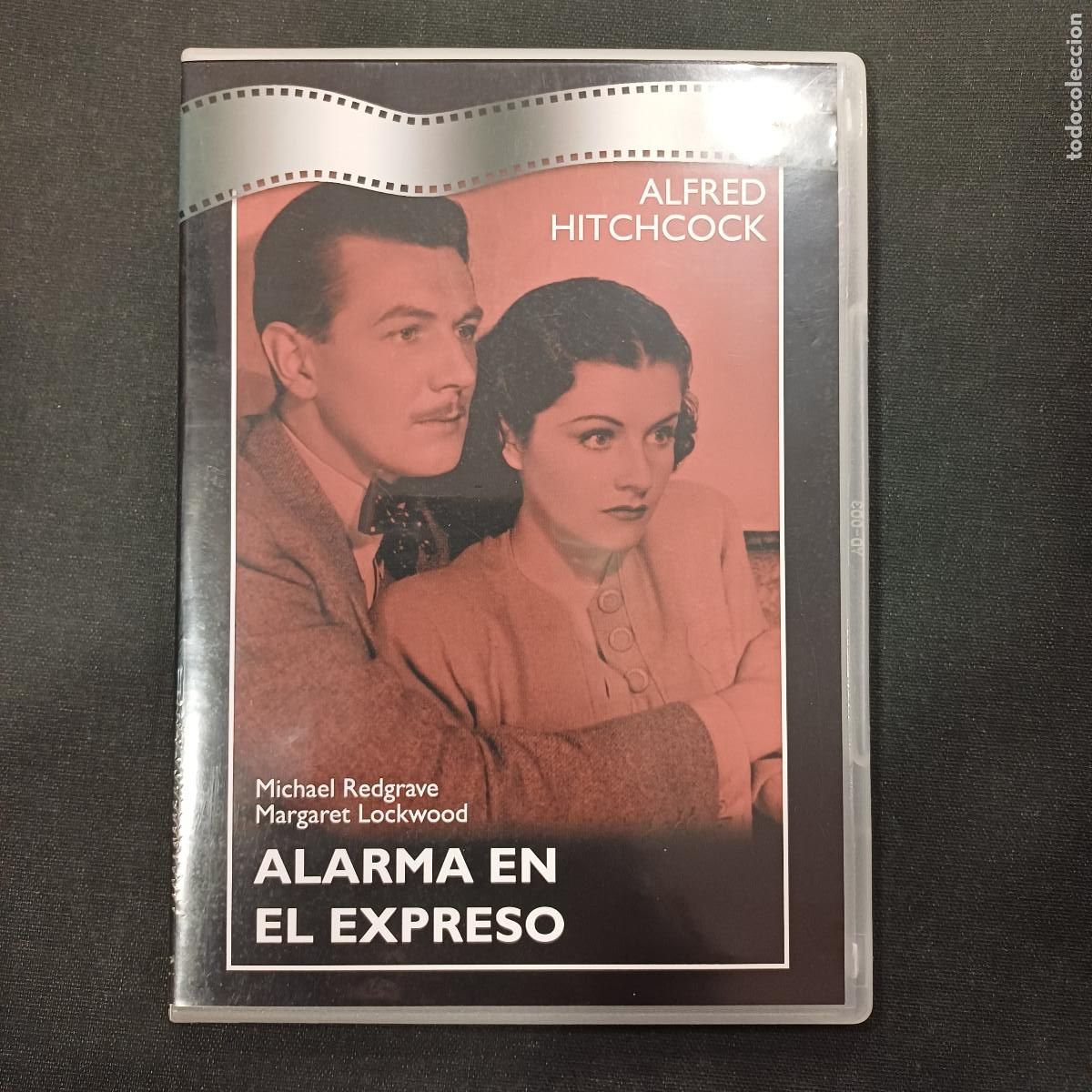 Cine: ALARMA EN EL EXPRESO/ALFRED HITCHCOCK/DVD SLIM.