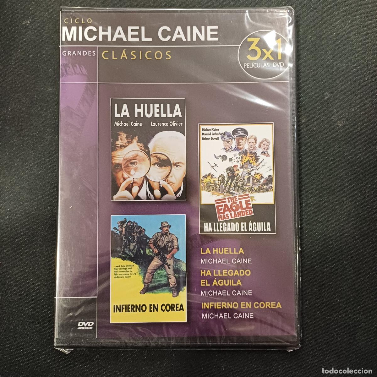 Cine: LA HUELLA-INFIERNO EN COREA-HA LLEGADO EL AGUILA/DVD SLIM 3 PELICULAS.