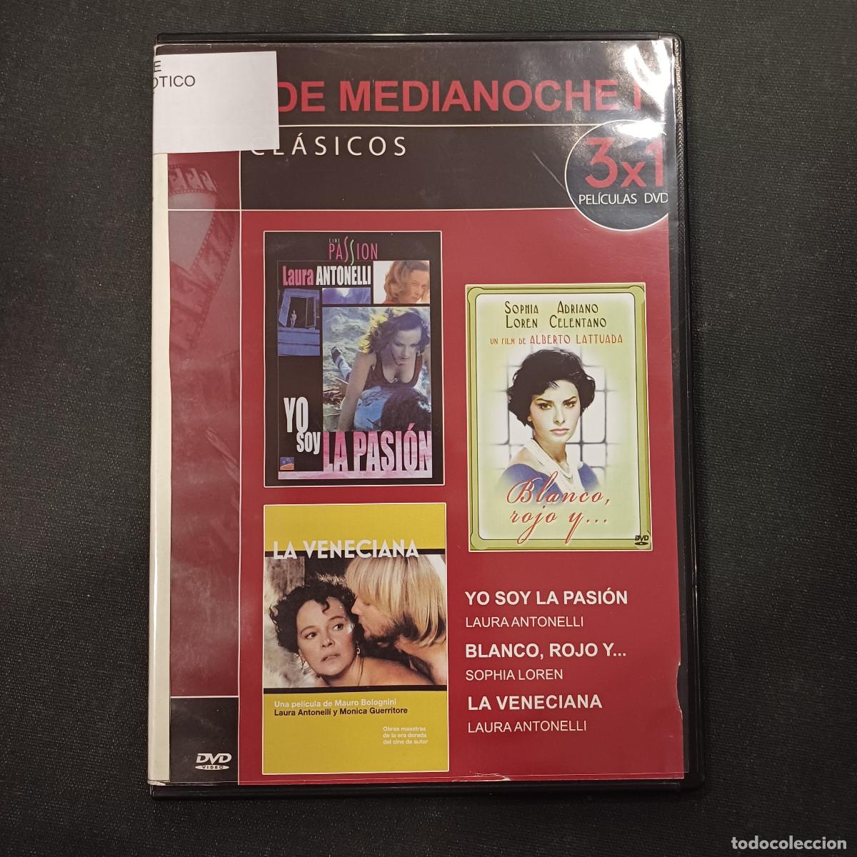 Cine: YO SOY LA PASION-LA VENECIANA-BLANCO,ROJO Y.../DVD SLIM 3 PELICULAS.
