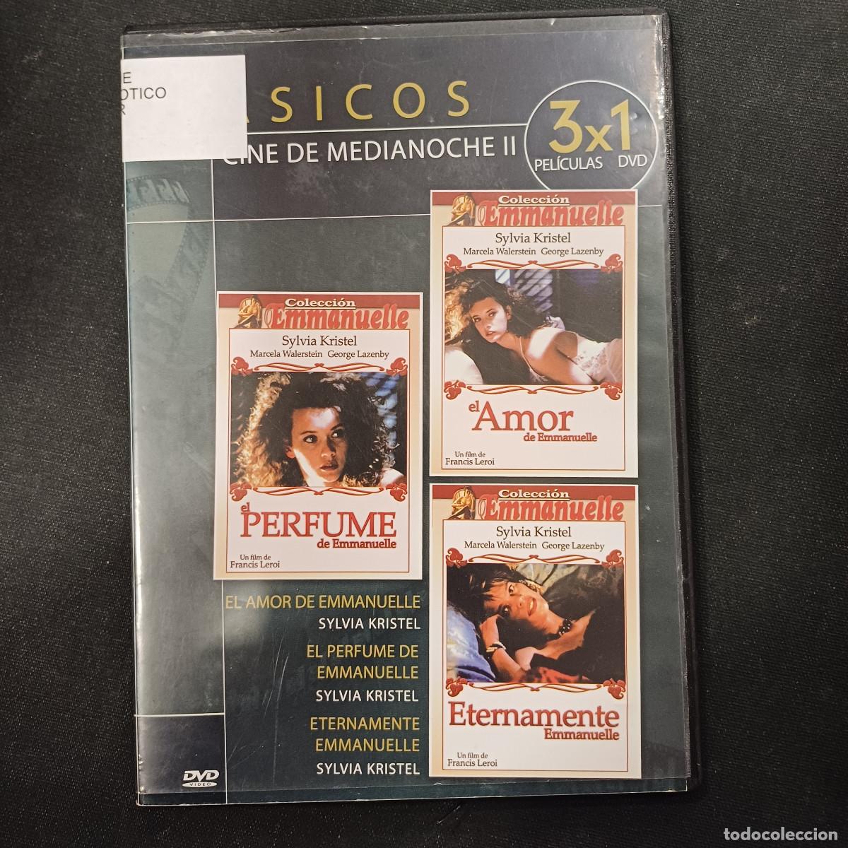 Cine: PERFUME DE EMMANUELLE-ETERNAMENTE-EL AMOR DE EMMANUELLE/DVD SLIM 3 PELICULAS.
