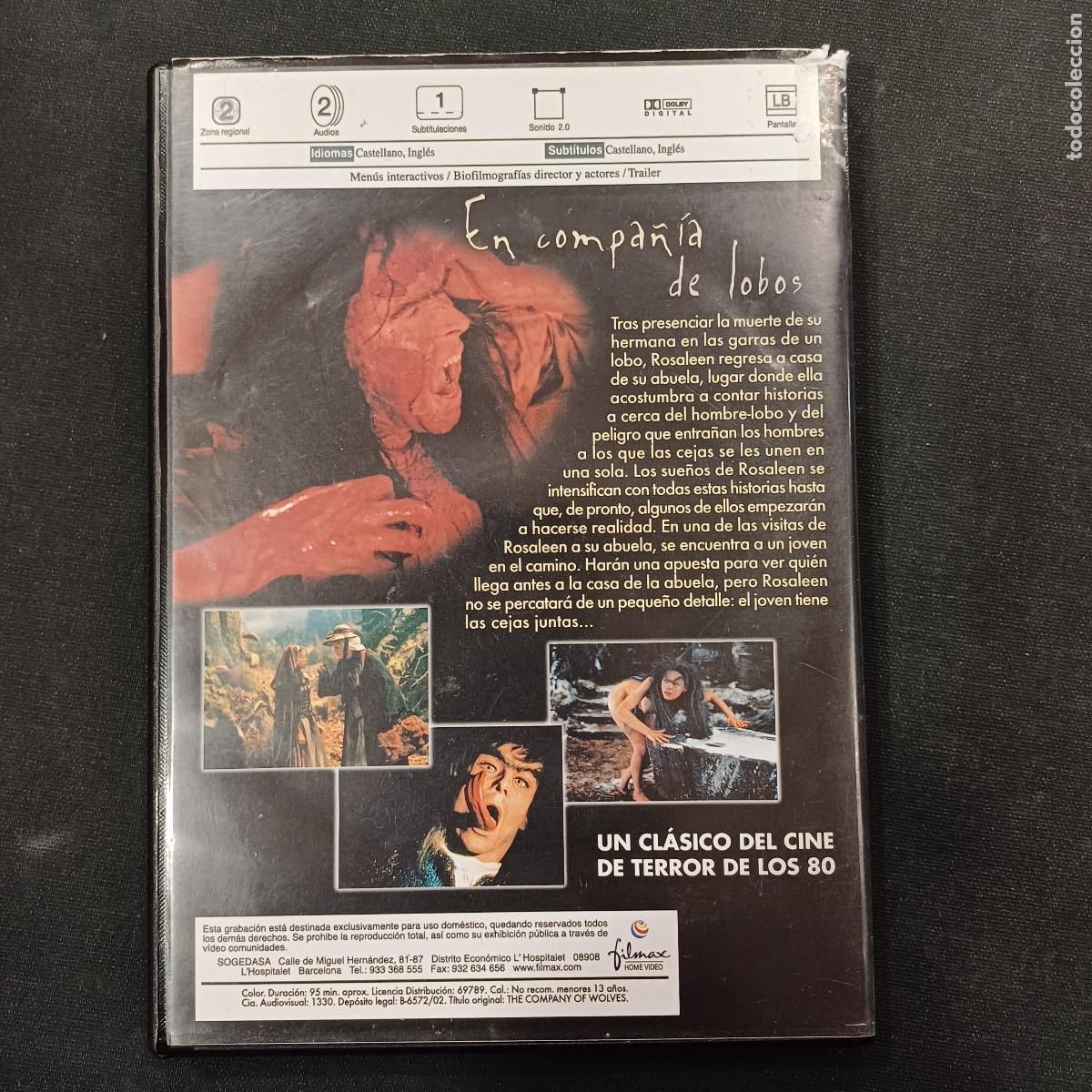 Cine: EN COMPA&Ntilde;IA DE LOBOS/DVD. - Foto 3