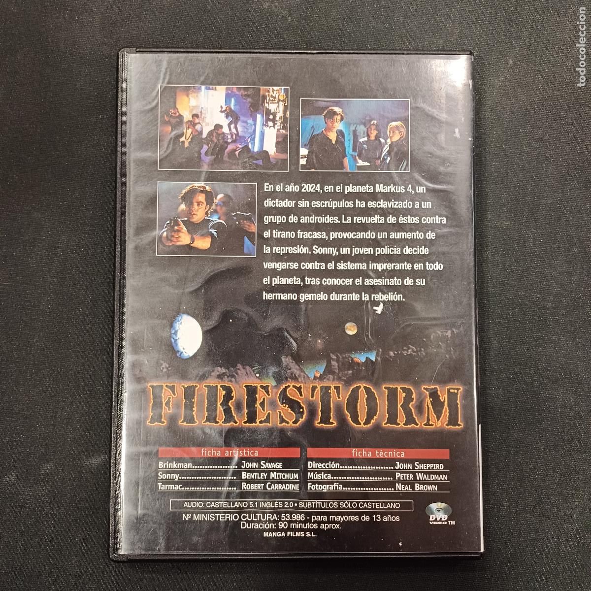 Cine: FIRESTORM/ROBERT CARRADINE/DVD. - Foto 3