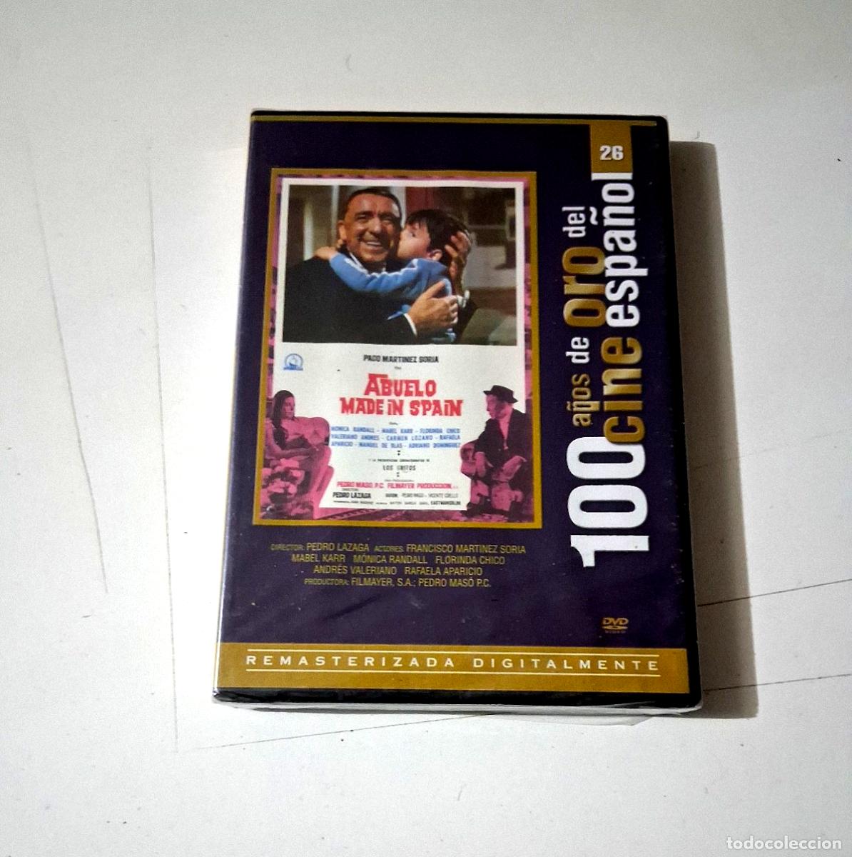 Cine: DVD &rdquo;ABUELO MADE IN SPAIN&rdquo; PRECINTADO SEALED PACO MARTINEZ SORIA PEDRO LAZAGA