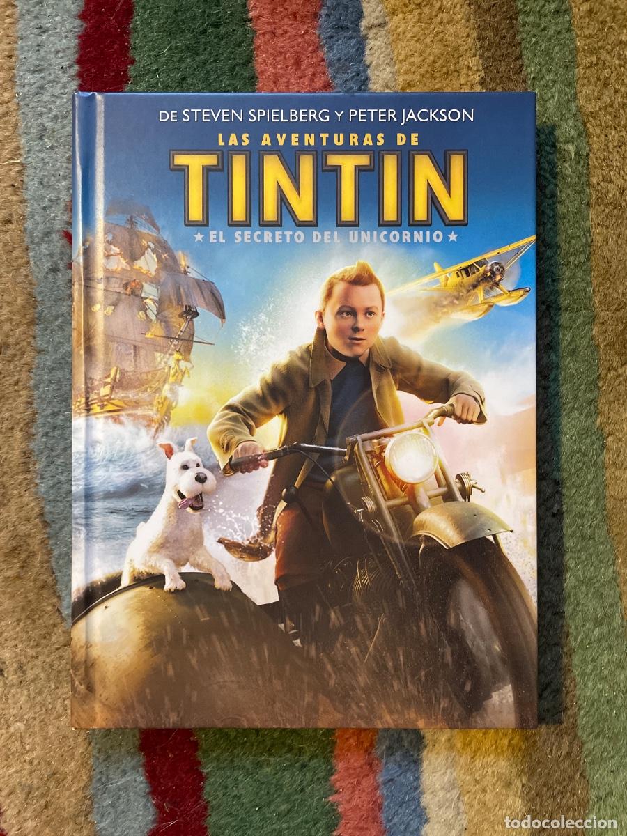 Cine: Digibook DVD + Libro Las Aventuras de Tint&iacute;n - El Secreto del Unicornio