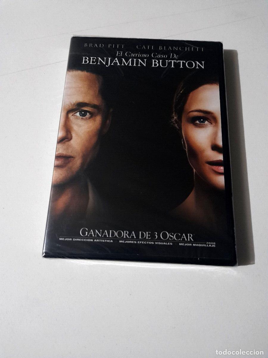 Cine: DVD &rdquo;EL CURIOSO CASO DE BENJAMIN BUTTON&rdquo; PRECINTADA BRAD PITT DAVID FINCHER