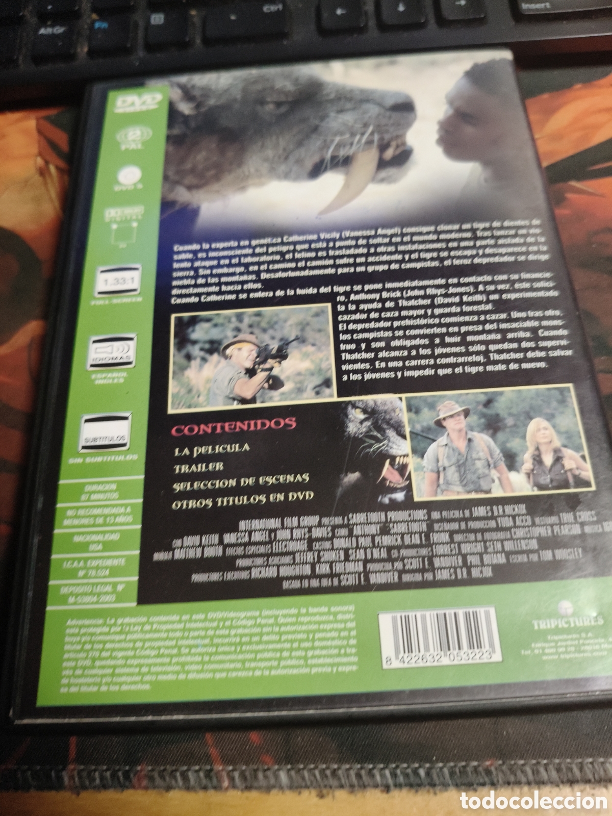 Cine: Dientes de sable DVD - 413 - Foto 2