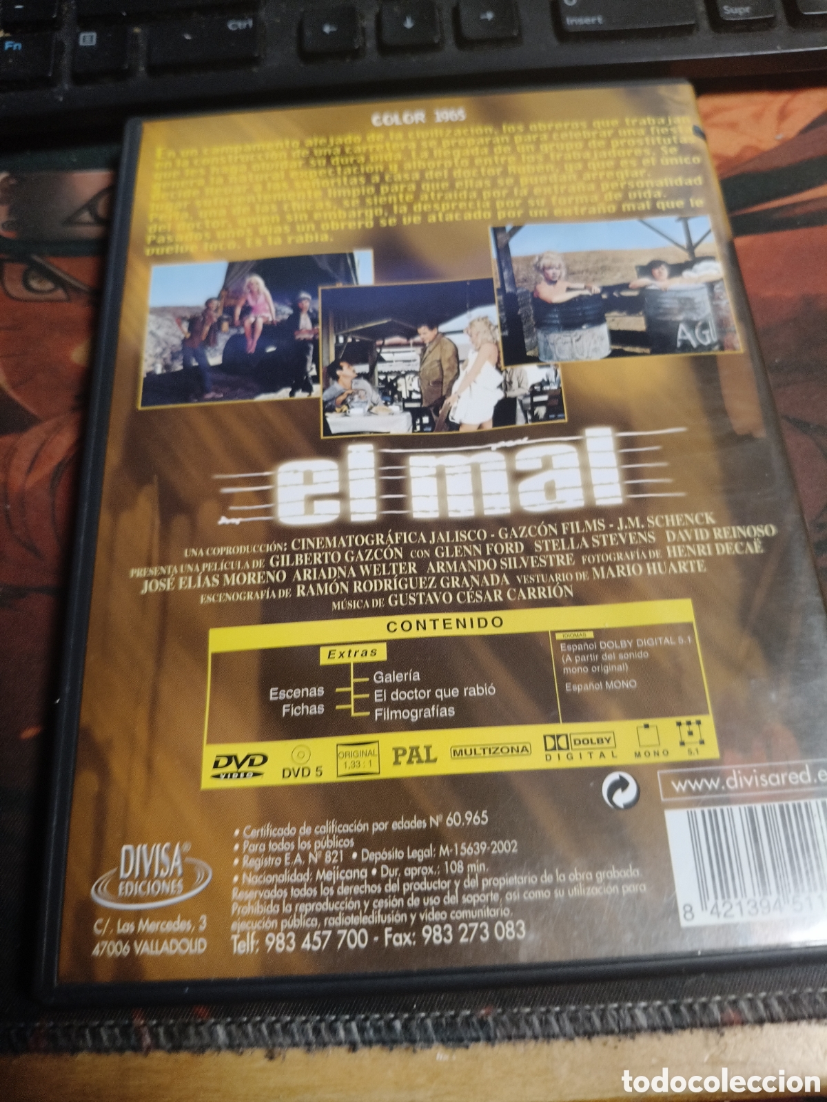 Cine: El mal DVD ------ 413 - Foto 2
