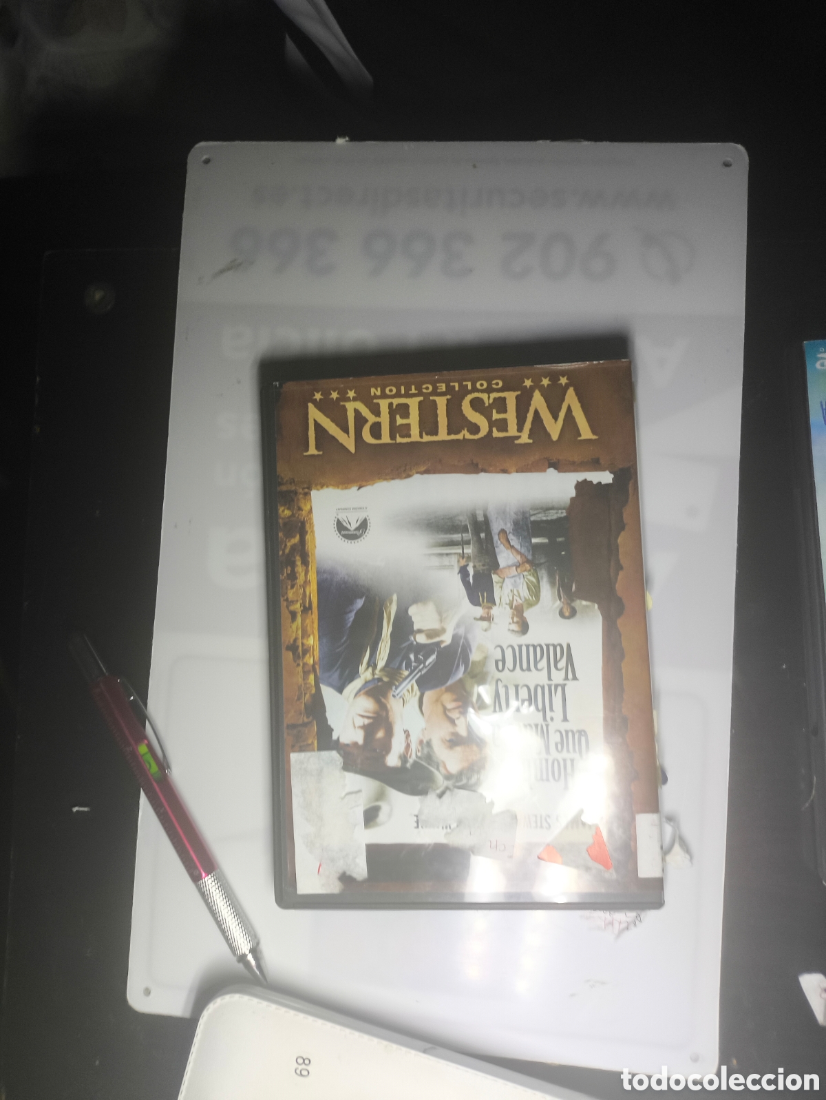 Cine: DVD de el hombre que mat&oacute; a Liberty valancen.lote.n232