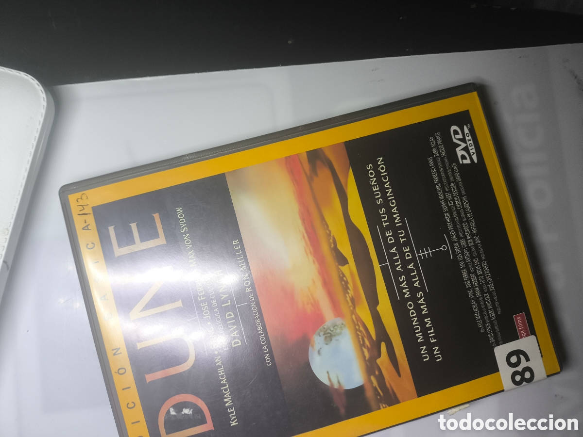 Cine: DVD de dune.lote.n.189