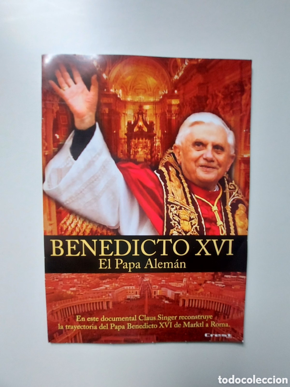 Cine: DVD Benedicto XVI el Papa alem&aacute;n