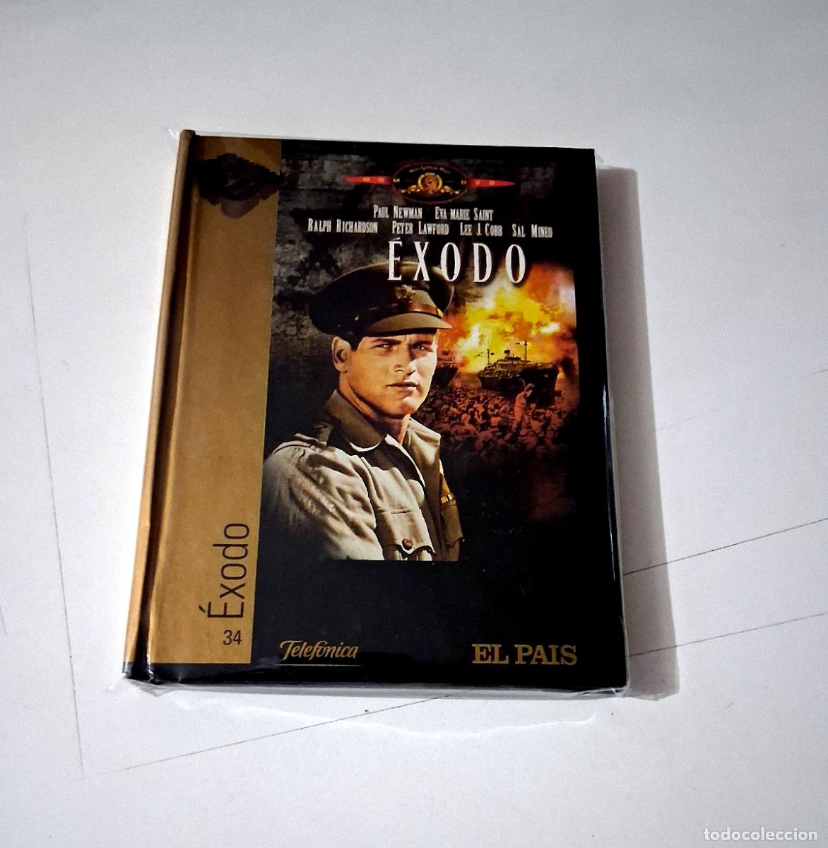 Cine: DVD &rdquo;EXODO&rdquo; DVD LIBRO DIGIBOOK OTTO PREMINGER PAUL NEWMAN EVA MARIE SAINT
