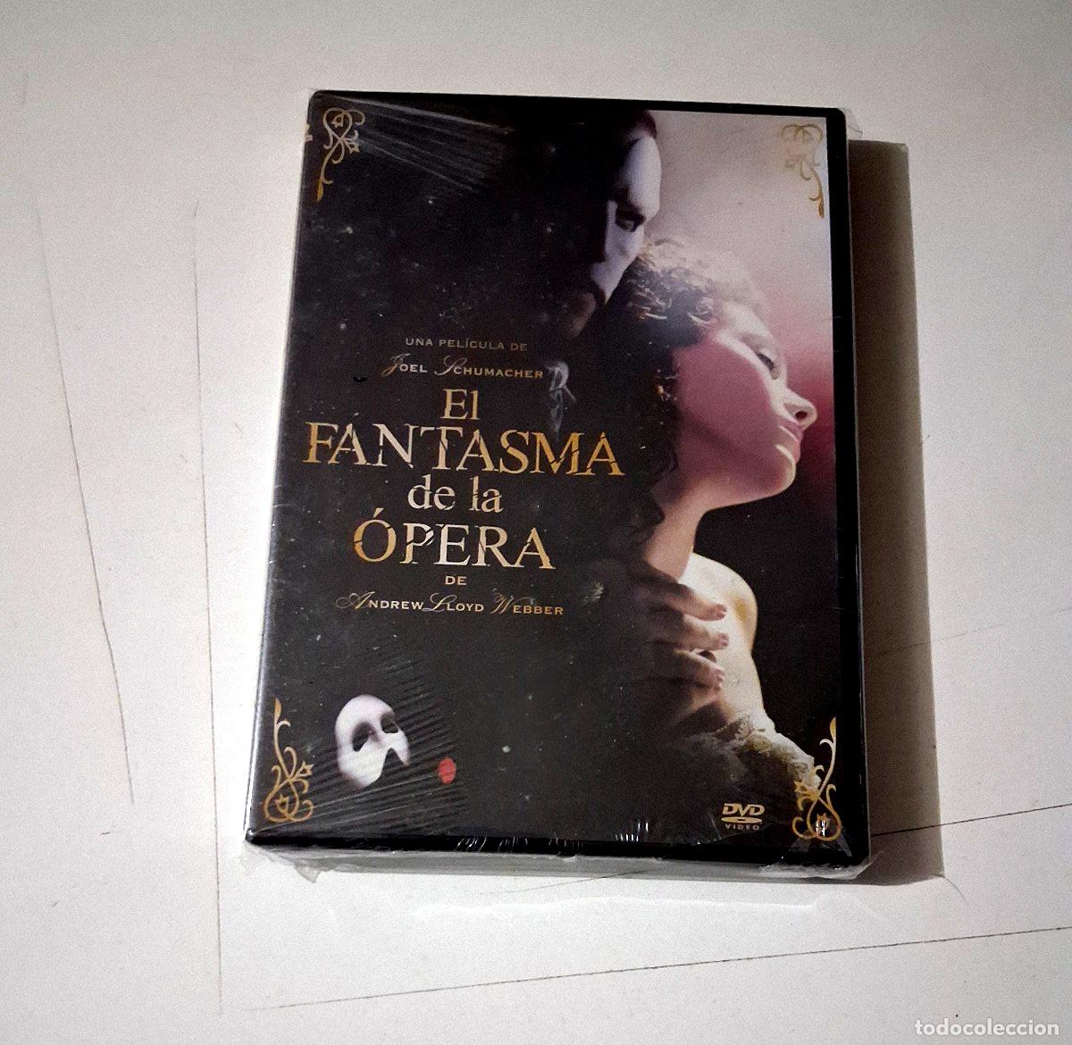 Cine: DVD &rdquo;EL FANTASMA DE LA OPERA&rdquo; PRECINTADO SEALED JOEL SCHUMACHER ANDREW LLOYD WEB